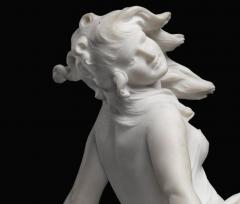 Dante Zoi Italian White Marble Figure of a Sea Water Mermaid Nymph by Dante Zoi - 503491