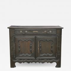 Dark Brown Oak French Buffet - 1618344