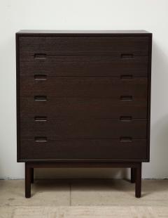 Dark Cherry Finished Chest of Drawers - 3382114