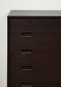 Dark Cherry Finished Chest of Drawers - 3382116