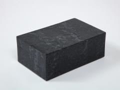 Dark Grey Resin Obsidian Keepsake Box - 1691033
