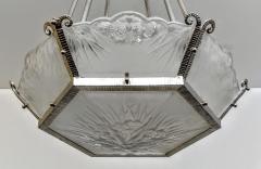 Daum Lorrain French Art Deco Chandelier by Daum Lorrain - 3941649
