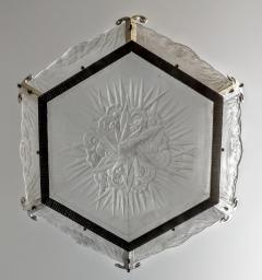 Daum Lorrain French Art Deco Chandelier by Daum Lorrain - 3941652
