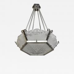Daum Lorrain French Art Deco Chandelier by Daum Lorrain - 4242031