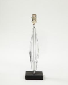Daum Nancy Minimalist crystal table lamp by Daum Nancy France 1960s - 1927835