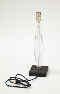 Daum Nancy Minimalist crystal table lamp by Daum Nancy France 1960s - 1927842