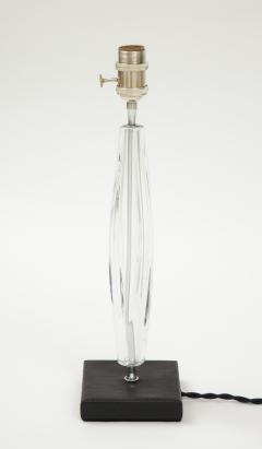 Daum Nancy Minimalist crystal table lamp by Daum Nancy France 1960s - 1927843