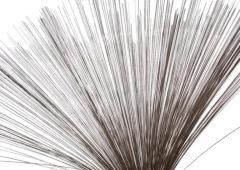 Dave Grossman Mid Century Modern Abstract Wire Spray Table Sculpture by Dave Grossman - 2478451