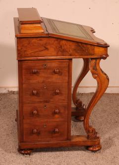 Davenport Desk In Walnut 19th Century - 2553536