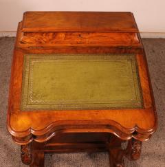 Davenport Desk In Walnut 19th Century - 2553539