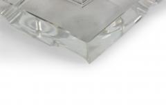 David Barrett American Crystal Barrett Column Table Lamp - 1440047