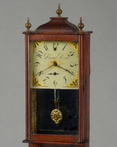 David Brown Miniature Wall Clock with an glomis Panel Signed on the Dial - 3902660