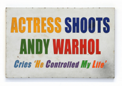 David Buckingham ACTRESS SHOOTS ANDY WARHOL 2019 - 3724936