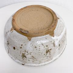 David Cressey By LEON Handmade Glazed Ceramic Pottery Art Bowl signed Art 1980 California - 2025426