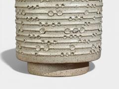 David Cressey David Cressey Earthtone Glaze Ceramic Large Table Lamps USA 1970s - 4470605
