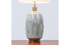 David Cressey David Cressey Glazed Drip Texture Ceramic Table Lamp for Architectural Pottery - 3349881