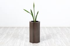 David Cressey David Cressey Sculpted Geometric Brown Planter for Architectural Pottery - 2883447