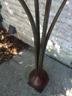 David Ebner David Ebner Bronze Scallion Floor Sculpture Signed - 4628110