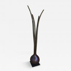 David Ebner David Ebner Bronze Scallion Floor Sculpture Signed - 4759424