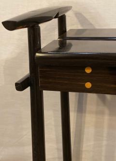 David Ebner TORii End Table Side Table Ebony Wood Signed DNE 84 - 2938489