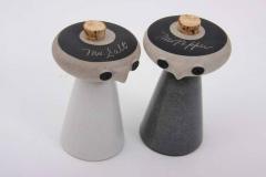 David Gill Mr Salt and Mrs Pepper from Bennington Pottery by David Gil - 595093