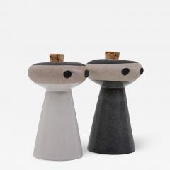 David Gill Mr Salt and Mrs Pepper from Bennington Pottery by David Gil - 595678