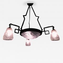 David Gueron Degue Degue French Deco Chandelier - 72168