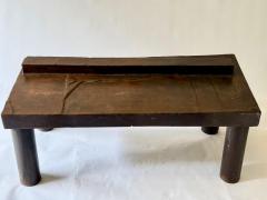 David Hacker David Hacker Steel Table Pieced and Welded Steel Unique Waxed finish - 4367305