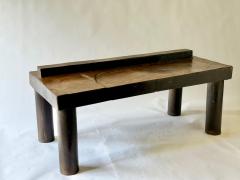 David Hacker David Hacker Steel Table Pieced and Welded Steel Unique Waxed finish - 4367322