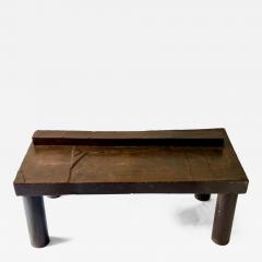 David Hacker David Hacker Steel Table Pieced and Welded Steel Unique Waxed finish - 4369167