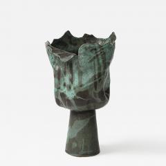 David Haskell Large Pedestal Vase 2 by David Haskell - 4447610