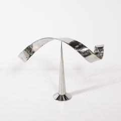 David Herschler Mid Century Modernist Elijah David Herschler Chrome Kinetic Sculpture - 4744900