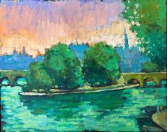 David Hinchliffe Towards Sunset Ile de la Cite Paris - 3885602