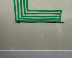 David Hockney David Hockney Letter L from Hockney s Alphabet 1991 Lithograph Framed 1991 - 4115370
