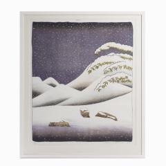 David Hockney b 1937 Snow  - 828541