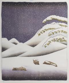 David Hockney b 1937 Snow  - 830209