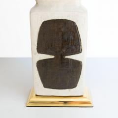 David Lane DAVID LANE STONEWARE VASE LAMP ABINGTON POTTERY CAMBRIDGE UK - 4759704