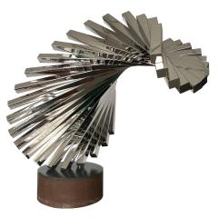 David Lee Brown David Lee Brown Abstract Stainless Steel Sculpture for United Airlines - 891061