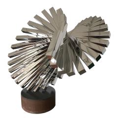 David Lee Brown David Lee Brown Abstract Stainless Steel Sculpture for United Airlines - 891067