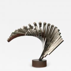 David Lee Brown David Lee Brown Abstract Stainless Steel Sculpture for United Airlines - 892371