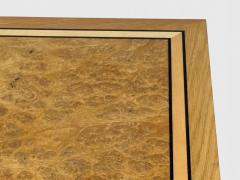 David Linley David Linley Inlaid Dining Table Burlwood Oak United Kingdom 2000s - 4642873