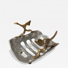 David Marshall 1970s Brutalist Log holder by David Marshall - 4504695