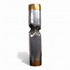 David Marshall Marshall Disenos sculpture Brutalist candlestick by David Marshall 1980 - 4741326