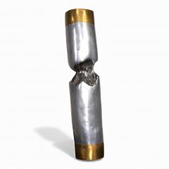 David Marshall Marshall Disenos sculpture Brutalist candlestick by David Marshall 1980 - 4741327