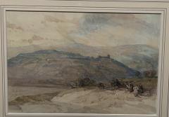 David Roberts David Roberts R A London Distance view of Sebaste Ancient Samaria  - 4512184