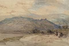 David Roberts David Roberts R A London Distance view of Sebaste Ancient Samaria  - 4512642
