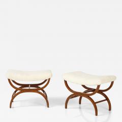 David Rosen A Pair of David Ros n Stools Circa 1940s - 3088532