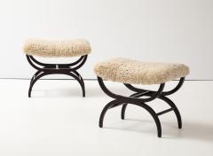 David Rosen A Pair of Swedish Stools David Ros n Circa 1940s - 3933577