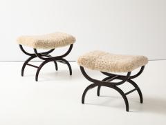 David Rosen A Pair of Swedish Stools David Ros n Circa 1940s - 3933578