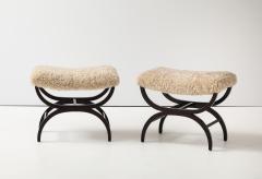 David Rosen A Pair of Swedish Stools David Ros n Circa 1940s - 3933584